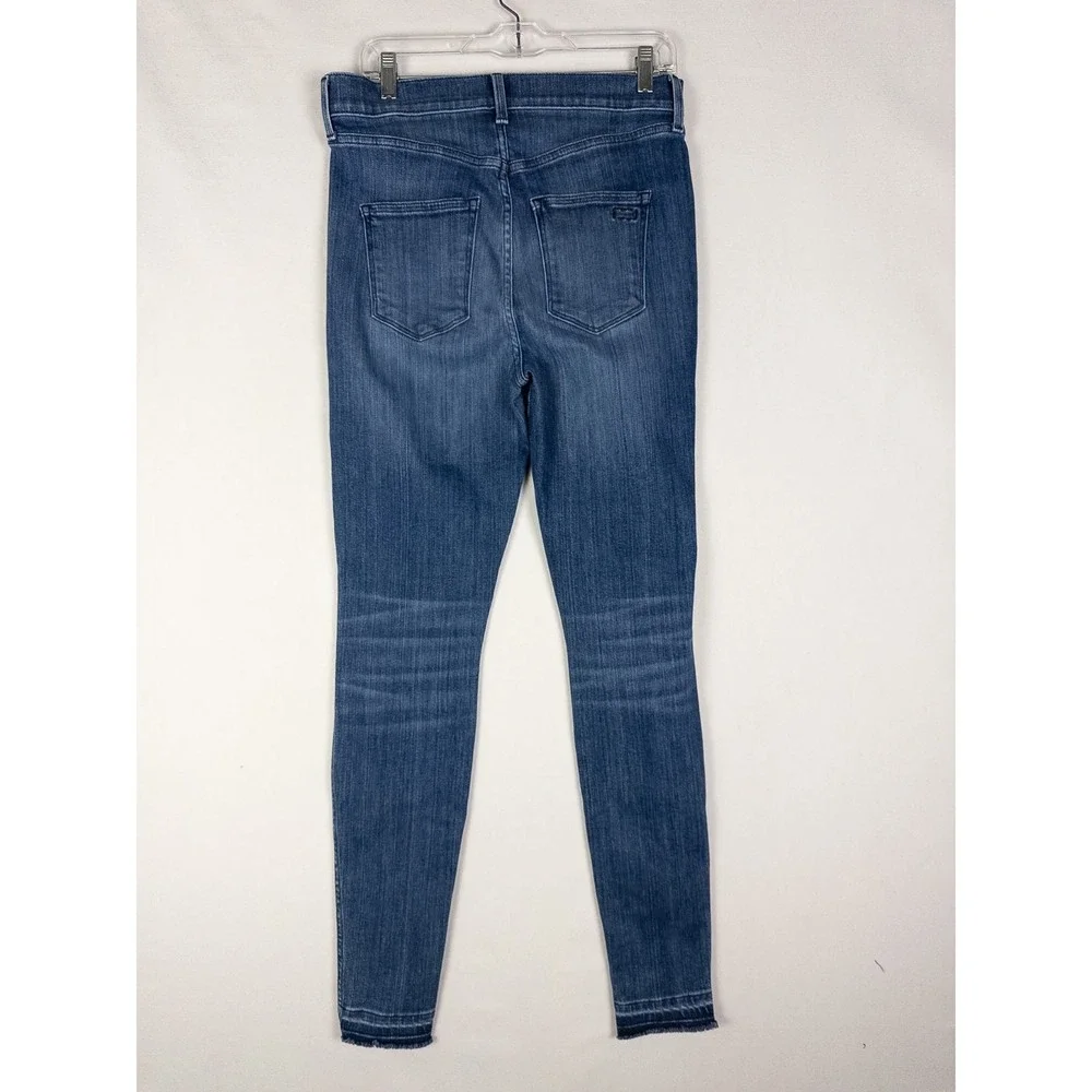 AYR Skinny The‎ Riser Jeans Womens 32x32 Cut Off Faded Mid Rise Casual